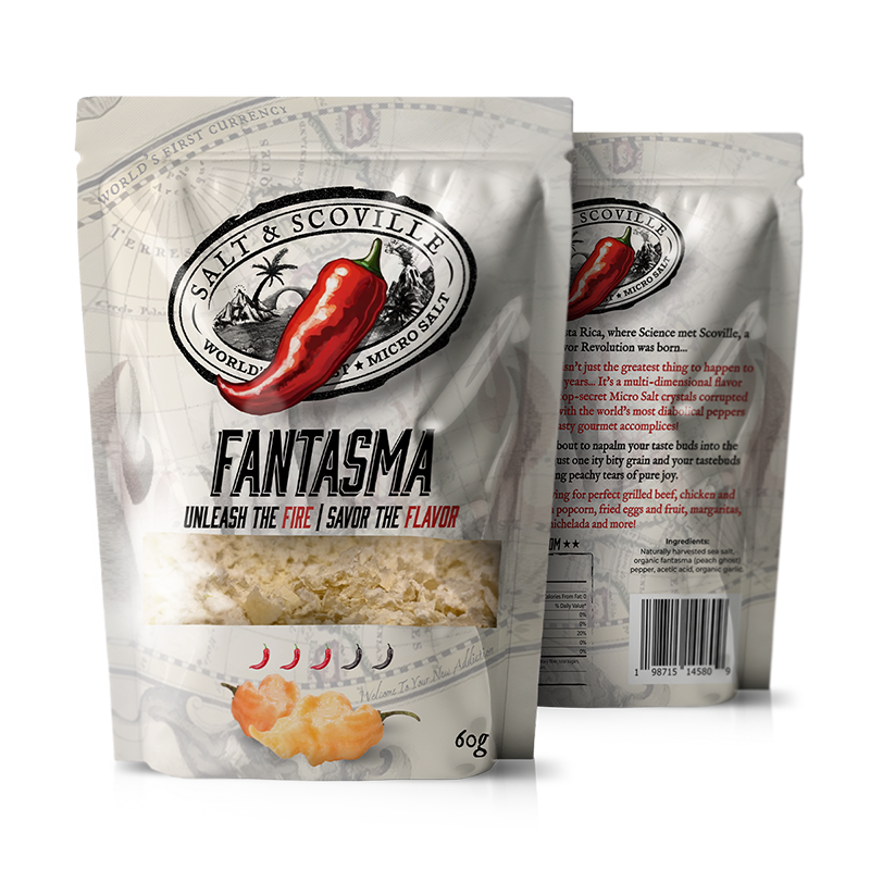 Salt & Scoville Fantasma Ghost Pepper Micro Salt