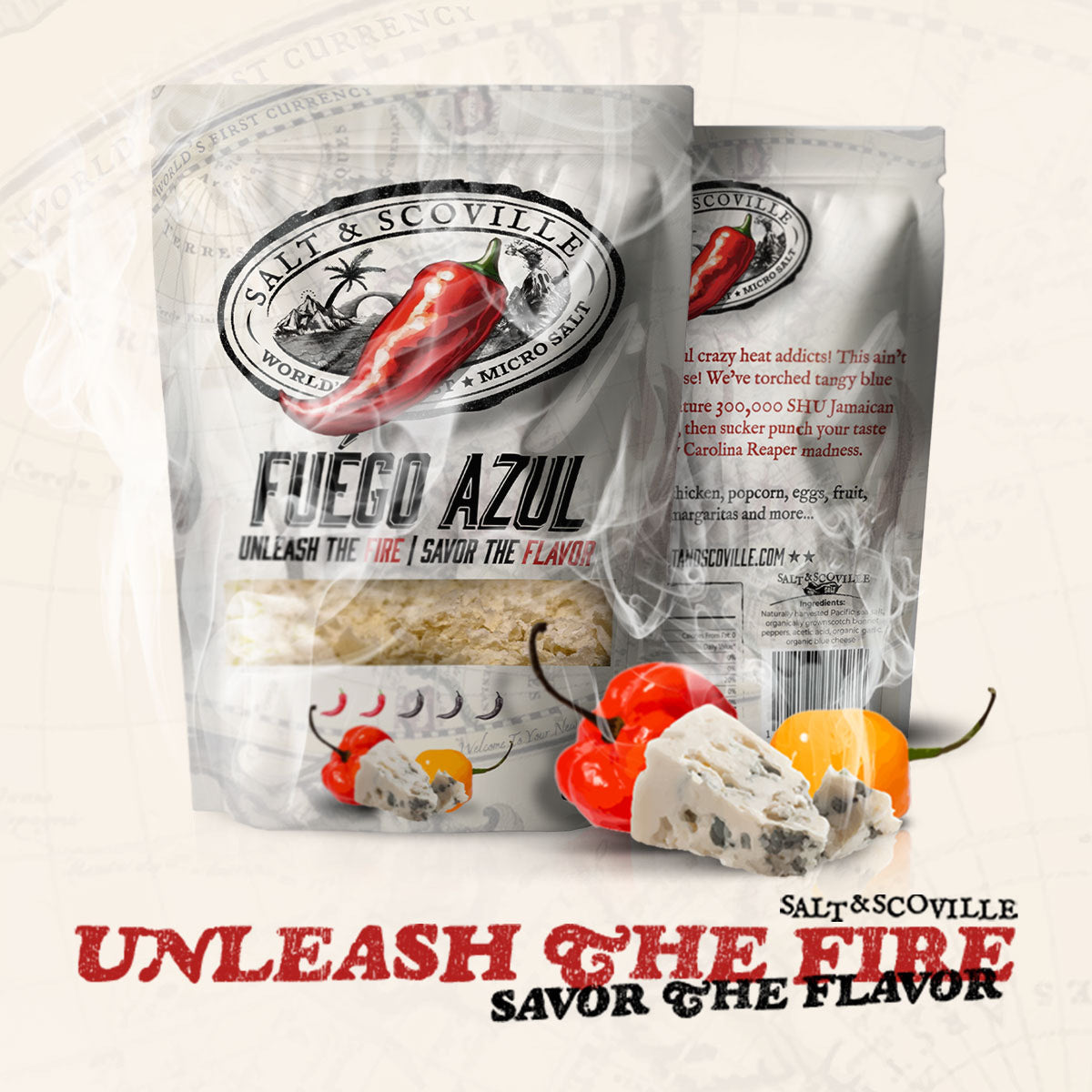 blue cheese and spice lovers unite, fuego azul is here to satisfy your craving