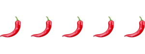 salt and scoville heat scale five